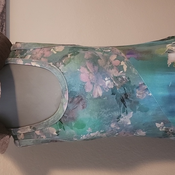 Spring floor length artistic dress - Picture 4 of 9